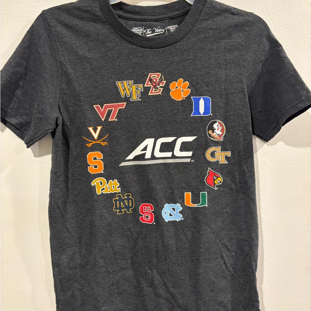 The Victory-ACC teams Gray and Orange Short Sleeve Tee